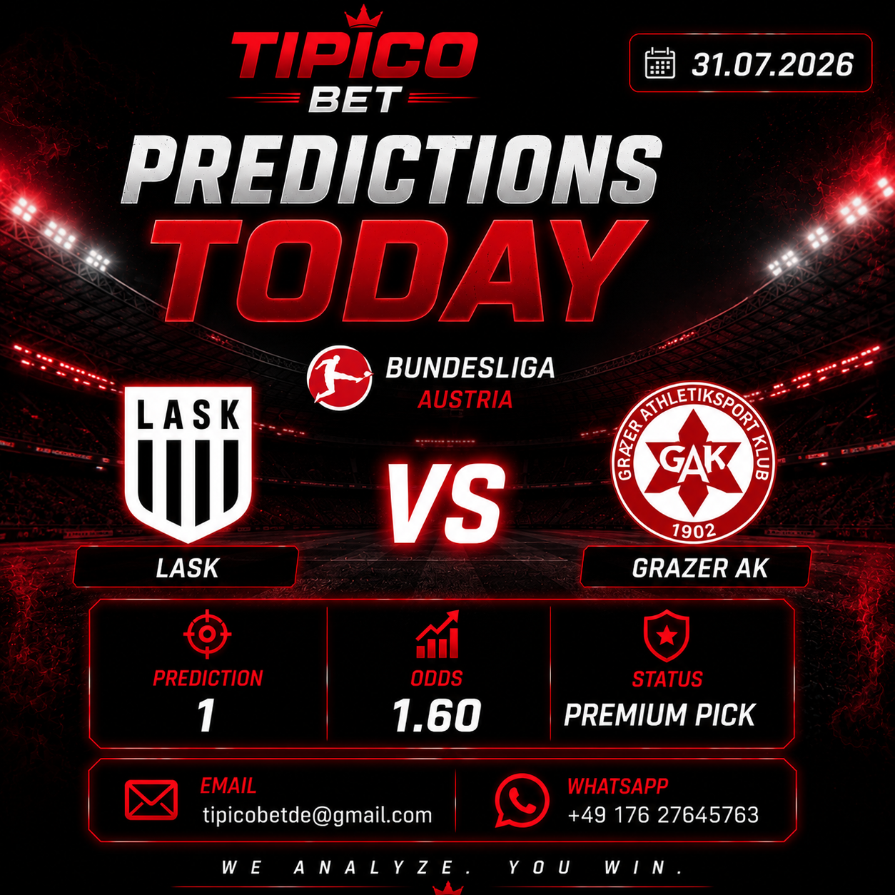 TIPICo BET FIXED MATCH