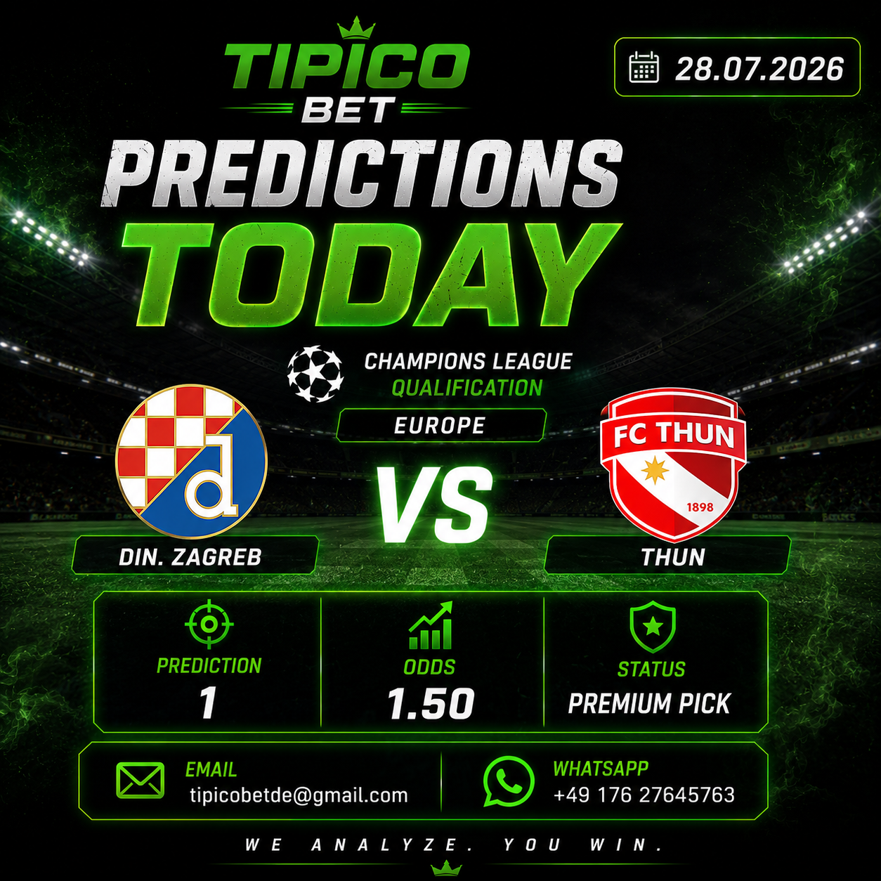 TIPIC BET FIXED MATCH