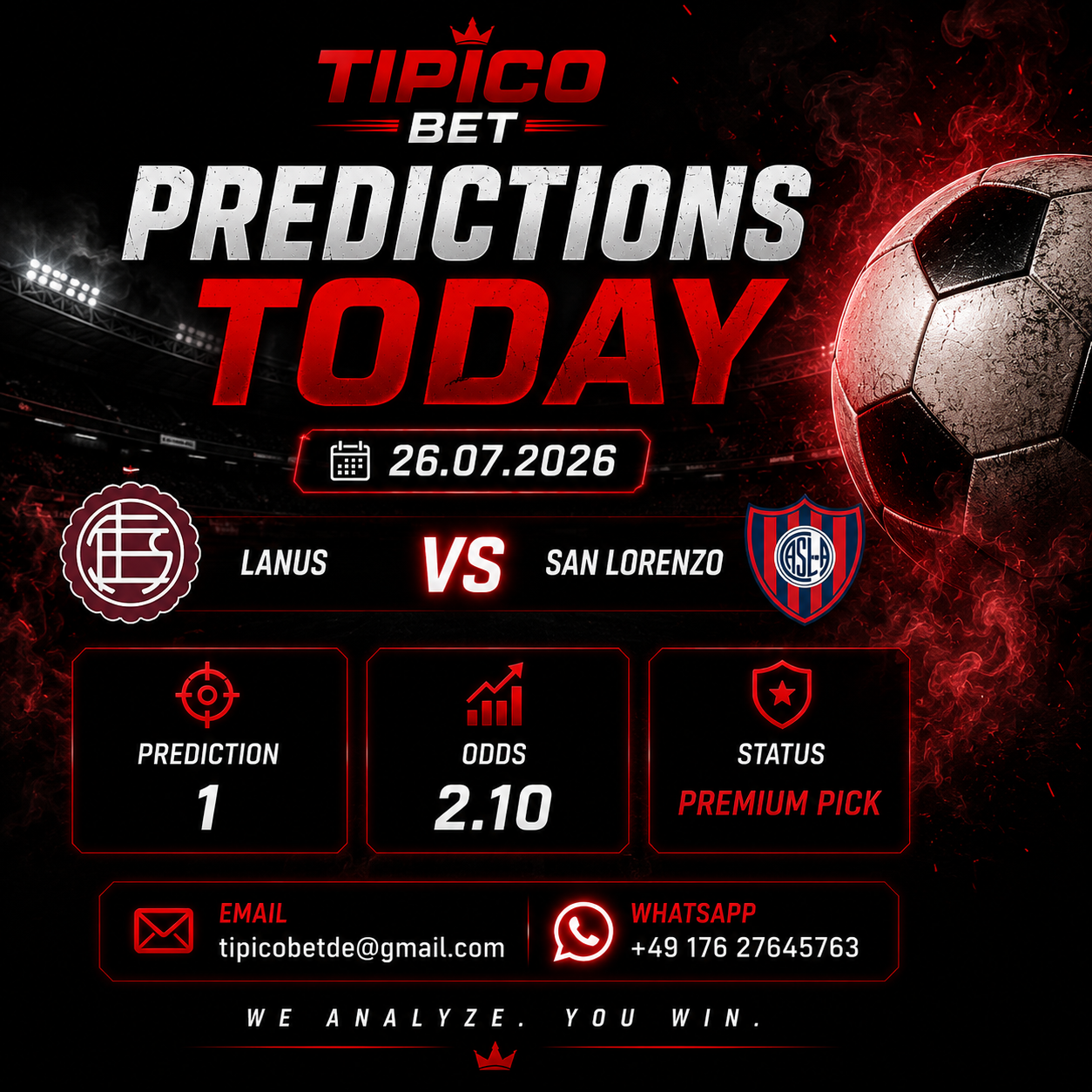 tipico bet predictions today